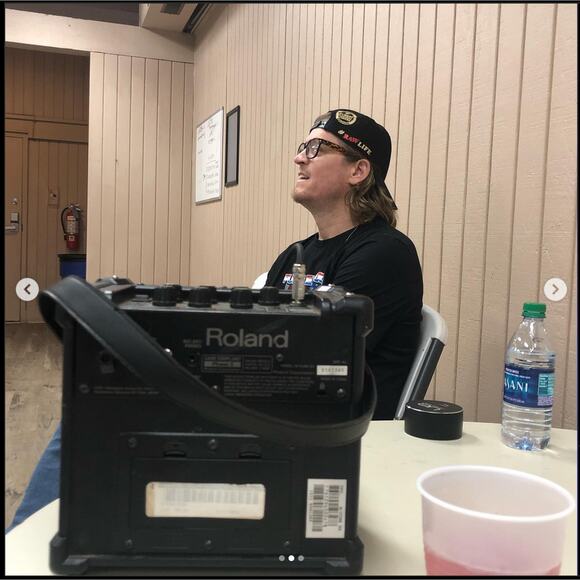 RAW Baseball Cap worn by Puddle of Mudd - Wes Scantlin - Picture 4 of 16